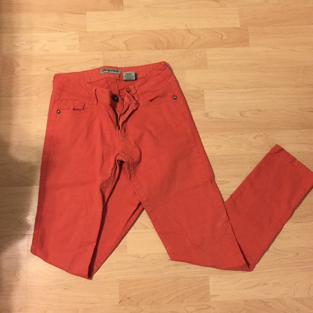 Coral pants